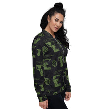 Load image into Gallery viewer, BorderLife Unisex Bomber Jacket