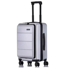 Load image into Gallery viewer, PC Trolley Luggage With Laptop Bag ABS Business Travel  Wheeled Suitcases