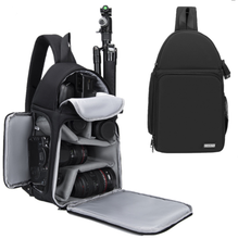 Load image into Gallery viewer, Professional Large Cross Body DSLR Camera Chest Bag for Men/Women