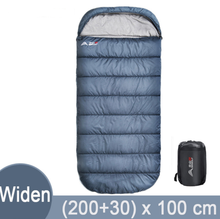 Load image into Gallery viewer, Large Camping Sleeping Bag lightweight 3 season loose widen bag long size for Adult