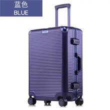 Load image into Gallery viewer, Aluminum Frame Travel Trolley Suitcase Spinner PC Rolling Luggage on wheels