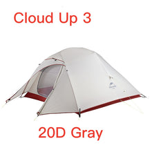 Load image into Gallery viewer, Cloud Up Serie 123 Upgraded Camping Tent Waterproof Outdoor Tent With Free Mat