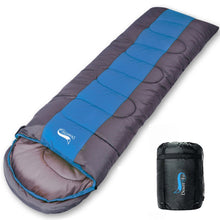 Load image into Gallery viewer, Camping Sleeping Bag Lightweight 4 Season Warm Cold Envelope Backpacking Sleeping Bag