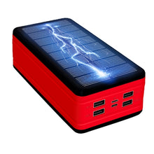 Load image into Gallery viewer, Wireless Solar 99000mah Fast Charger Powerbank Portable With SOS LED Light External Battery Charger For Xiaomi Samsung Iphone13