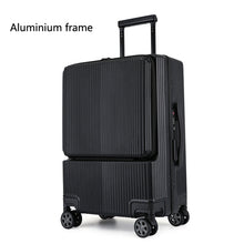 Load image into Gallery viewer, Aluminium frame Trolley luggage, Business Travel Suitcase with laptop bag and Micro USB