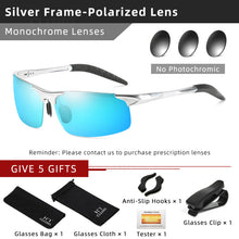 Load image into Gallery viewer, Aluminum Photochromic Men Polarized Day Night Driving Sunglasses