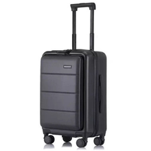 Load image into Gallery viewer, PC Trolley Luggage With Laptop Bag ABS Business Travel  Wheeled Suitcases
