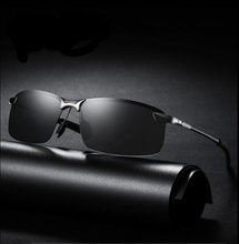 Load image into Gallery viewer, Photochromic Polarized Driving Chameleon Day Night Vision Men&#39;s Sunglasses
