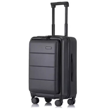 Load image into Gallery viewer, PC Trolley Luggage With Laptop Bag ABS Business Travel  Wheeled Suitcases
