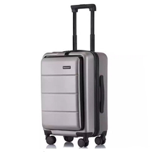 Load image into Gallery viewer, PC Trolley Luggage With Laptop Bag ABS Business Travel  Wheeled Suitcases
