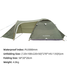 Load image into Gallery viewer, Outdoor Camping 4 Season Winter Skirt Double Layer Waterproof Tent
