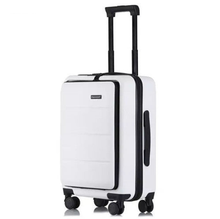 Load image into Gallery viewer, PC Trolley Luggage With Laptop Bag ABS Business Travel  Wheeled Suitcases

