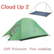 Load image into Gallery viewer, Cloud Up Serie 123 Upgraded Camping Tent Waterproof Outdoor Tent With Free Mat
