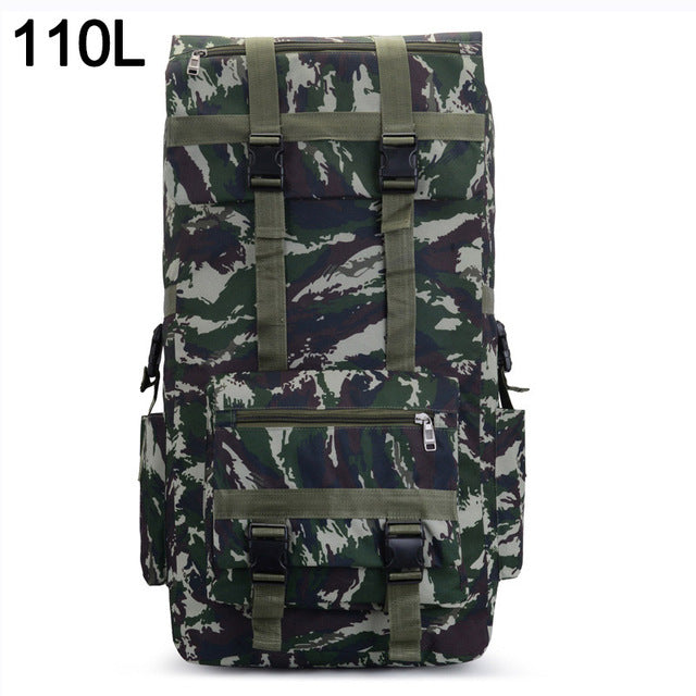 Men Tactical Luggage Bag for Hiking, Camping, Outdoor Climbing, Trekking