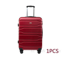 Load image into Gallery viewer, New Rolling luggage 3PCS set travel suitcase on wheels
