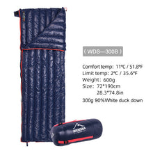 Load image into Gallery viewer, Ultralight Camping Sleeping Bag Down Waterproof Lazy Bag Portable Storage Compression Slumber Bag
