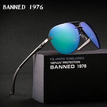 Load image into Gallery viewer, Aluminum Magnesium HD Polarized Fashion Driving Sunglasses Women/Men
