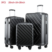 Load image into Gallery viewer, Trolley Luggage set, travel suitcase on wheels
