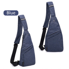 Load image into Gallery viewer, Men&#39;s Anti-theft Personal Pocket Pouch Chest/Crossbody Strap Bag
