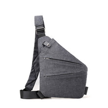 Load image into Gallery viewer, Men&#39;s Anti-theft Personal Pocket Pouch Chest/Crossbody Strap Bag
