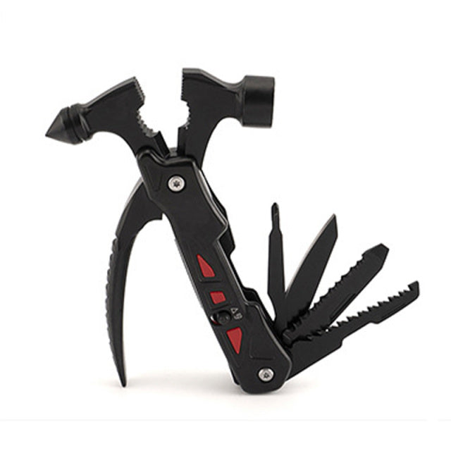 Multi Hammer Tool Portable Folding Emergency Tools Survival Kit Camping Adventure Self-rescue Equipment