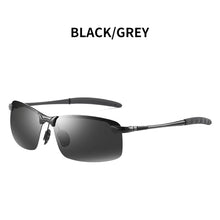 Load image into Gallery viewer, Photochromic Polarized Driving Chameleon Day Night Vision Men&#39;s Sunglasses
