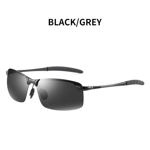 Photochromic Polarized Driving Chameleon Day Night Vision Men's Sunglasses
