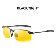 Load image into Gallery viewer, Photochromic Polarized Driving Chameleon Day Night Vision Men&#39;s Sunglasses
