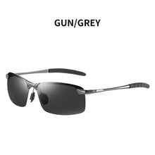 Load image into Gallery viewer, Photochromic Polarized Driving Chameleon Day Night Vision Men&#39;s Sunglasses
