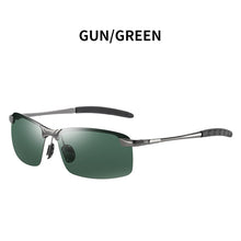 Load image into Gallery viewer, Photochromic Polarized Driving Chameleon Day Night Vision Men&#39;s Sunglasses
