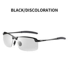 Load image into Gallery viewer, Photochromic Polarized Driving Chameleon Day Night Vision Men&#39;s Sunglasses
