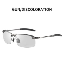 Load image into Gallery viewer, Photochromic Polarized Driving Chameleon Day Night Vision Men&#39;s Sunglasses
