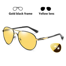 Load image into Gallery viewer, 2022 New Trend Intelligent Aviation Photochromic Men&#39;s Driving Sunglasses Day Night Vision

