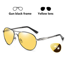 Load image into Gallery viewer, 2022 New Trend Intelligent Aviation Photochromic Men&#39;s Driving Sunglasses Day Night Vision
